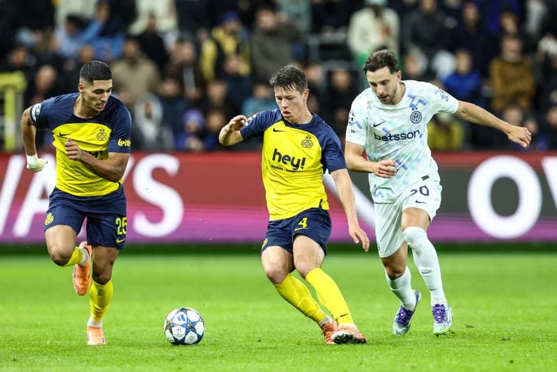 Football. UEFA Champions League. Royale Union Saint-Gilloise - Internazionale. 21.10.2025