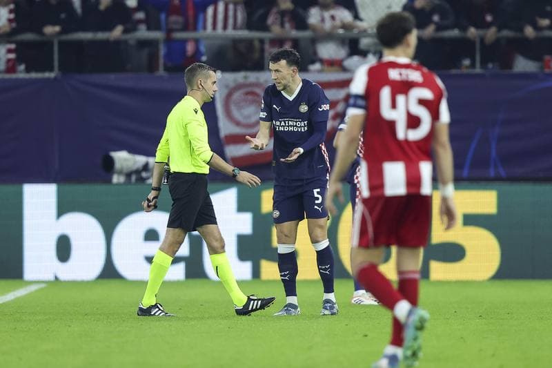 Football. UEFA Champions League. Olympiacos - PSV Eindhoven. 04.11.2025