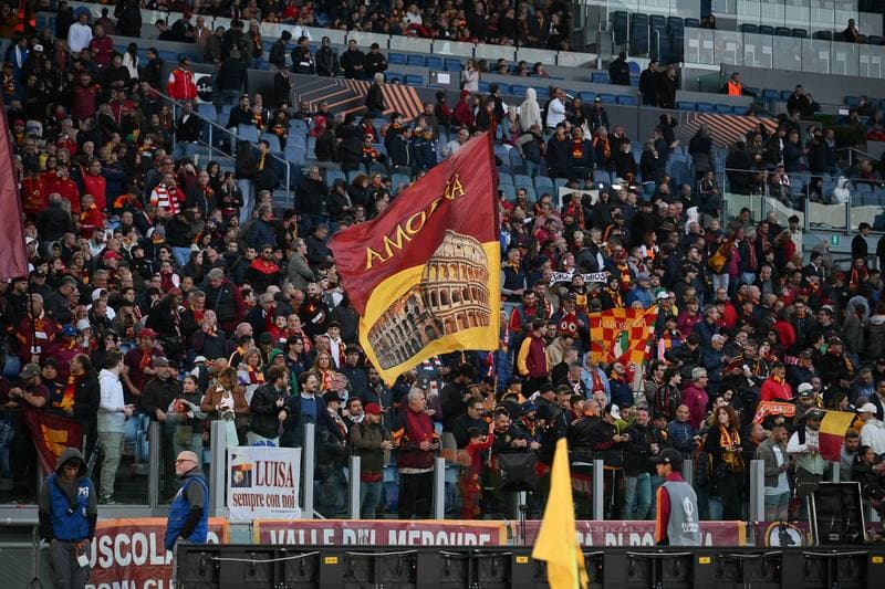 Football. UEFA Europa League. AS Roma - Lille. 02.10.2025