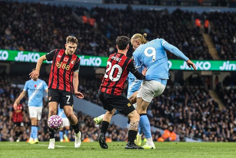 Football. Premier League. Manchester City - Bournemouth. 02.11.2025