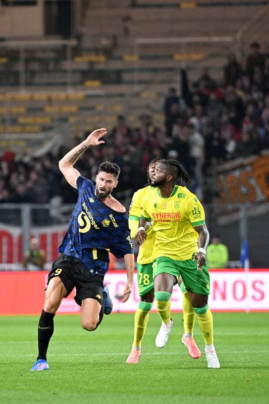 Football. Ligue 1. FC Nantes - Lille OSC. 19.10.2025