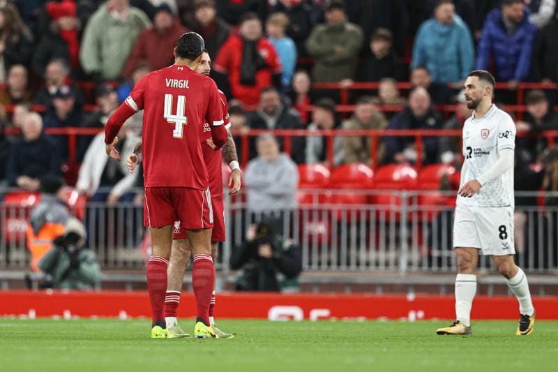 Football. Emirates FA Cup. Liverpool - Barnsley. 12.01.2026