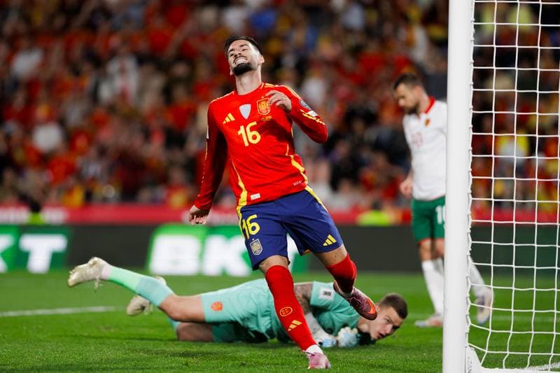 Football. FIFA World Cup Qualifiers. Spain - Bulgaria. 14.10.2025