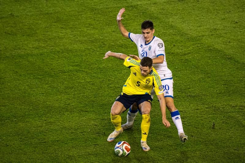 Football. FIFA World Cup Qualifier. Sweden - Kosovo. 13.10.2025