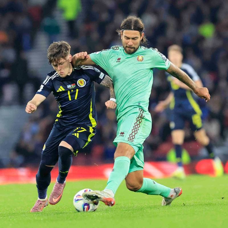 Football. 2026 FIFA World Cup Qualifiers. Scotland - Belarus. 12.10.2025