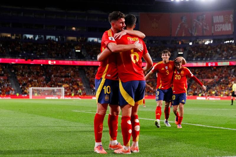 Football. FIFA World Cup Qualifiers. Spain - Bulgaria. 14.10.2025