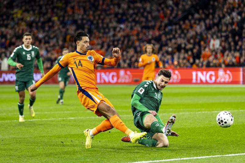 Football. FIFA World Cup Qualifiers. Netherlands - Lithuania. 17.11.2025