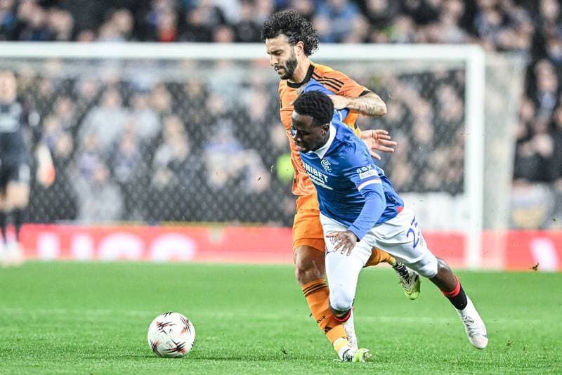Football. UEFA Europa League. Rangers - A.S. Roma. 06.11.2025