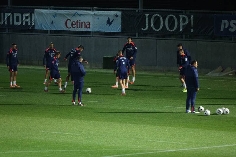 Football. Croatia. Training. 10.11.2025