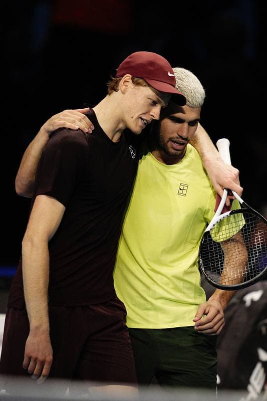 Tennis. ATP Finals. Carlos Alcaraz - Jannik Sinner. 16.11.2025