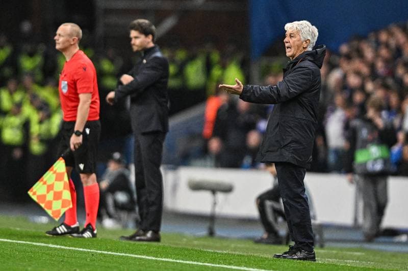 Football. UEFA Europa League. Rangers - A.S. Roma. 06.11.2025