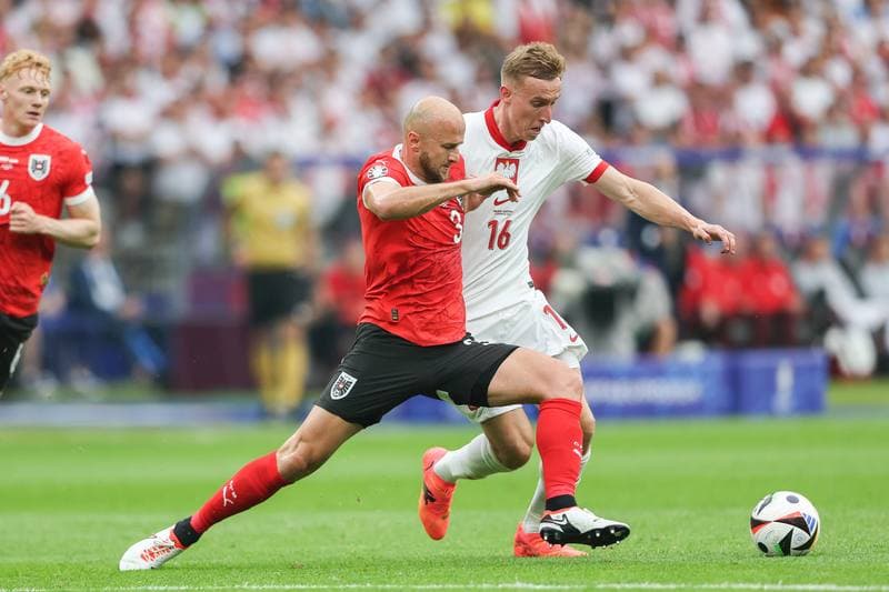 Football. UEFA EURO 2024. Poland - Austria. 21.06.2024