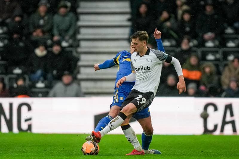 Football. Emirates FA Cup. Derby County - Leeds United. 11.01.2026