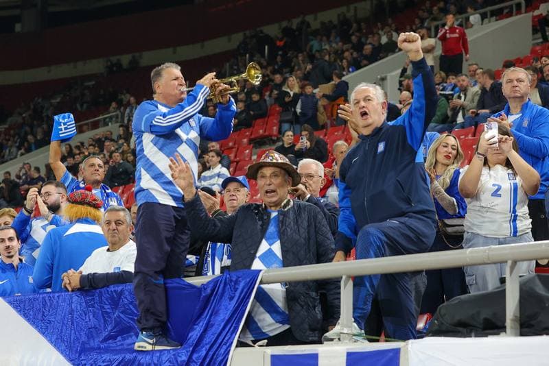 Football. 2026 FIFA World Cup Qualifiers. Greece - Scotland. 15.11.2025