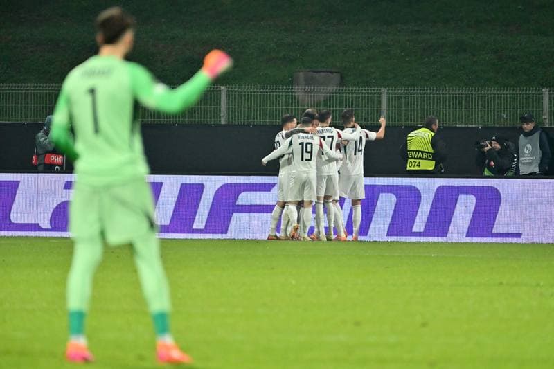 Football. UEFA Conference League. Celje - Legia Warsaw. 06.11.2025