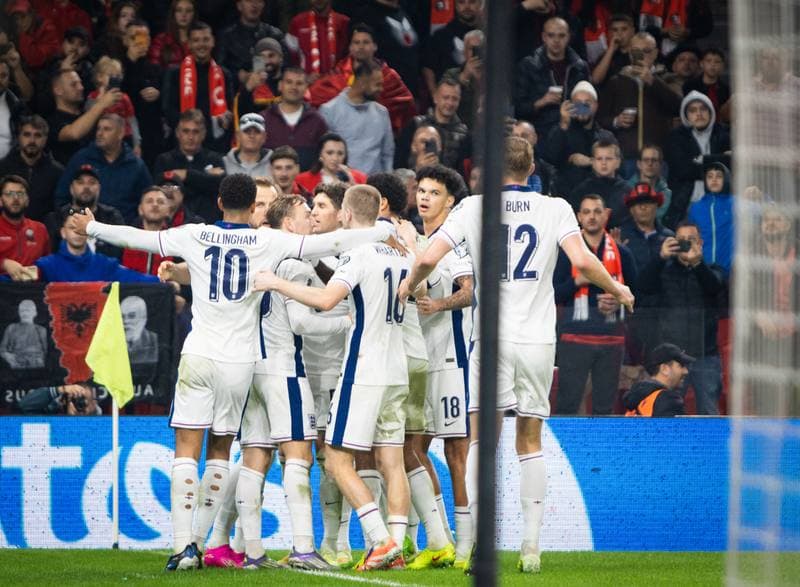 Football. UEFA European Championship. Albania - England. 08.09.2025