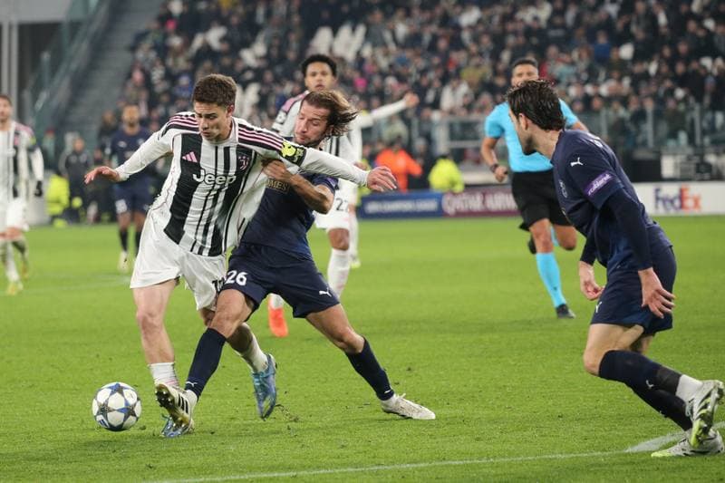 Football. UEFA Champions League. Juventus - Pafos FC. 10.12.2025