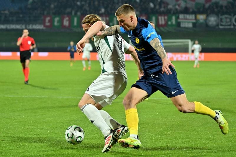 Football. UEFA Conference League. Celje - Legia Warsaw. 06.11.2025