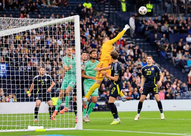Football. 2026 FIFA World Cup Qualifiers. Scotland - Belarus. 12.10.2025