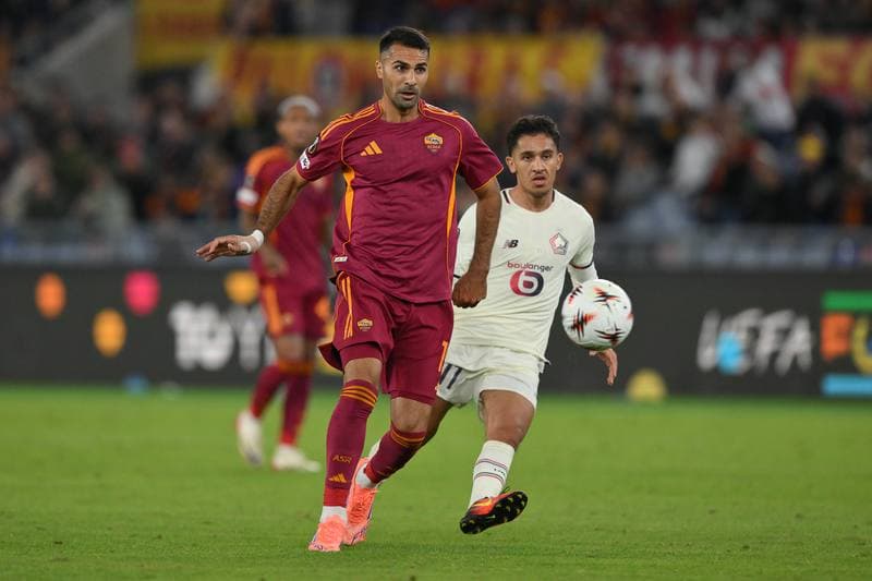 Football. UEFA Europa League. AS Roma - Lille. 02.10.2025