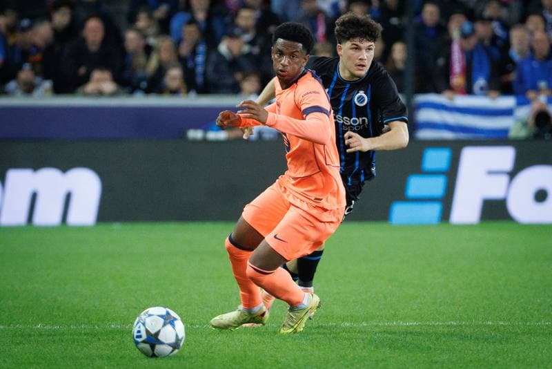 Football. UEFA Champions League. Club Brugge - Barcelona. 05.11.2025