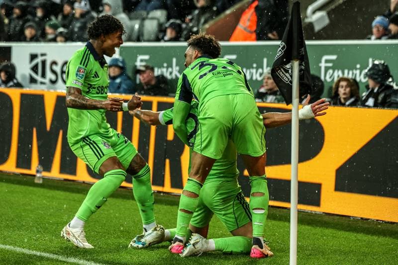 Football. Carabao Cup. Newcastle United - Fulham. 17.12.2025