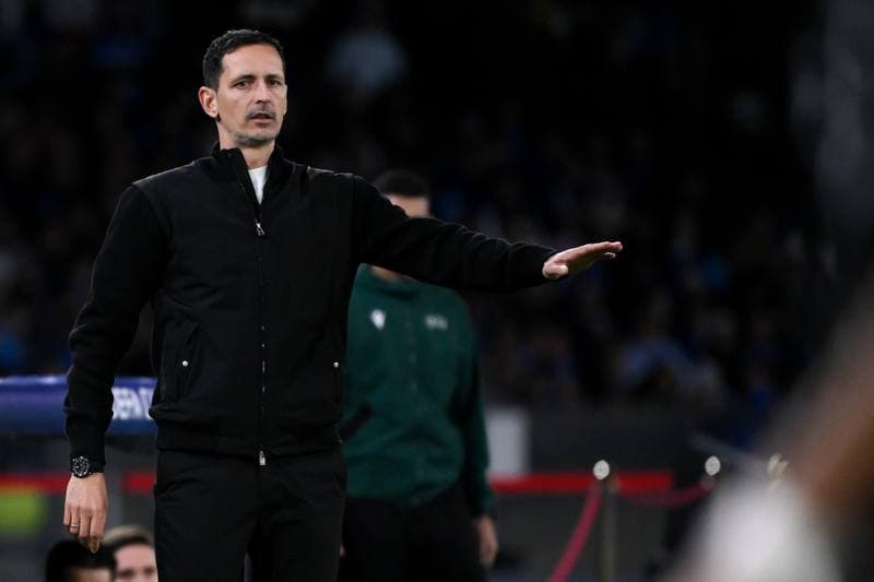 Football. UEFA Champions League. SSC Napoli - Eintracht Frankfurt. 04.11.2025