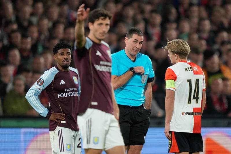 Football. Europa League. Feyenoord - Aston Villa. 02.10.2025