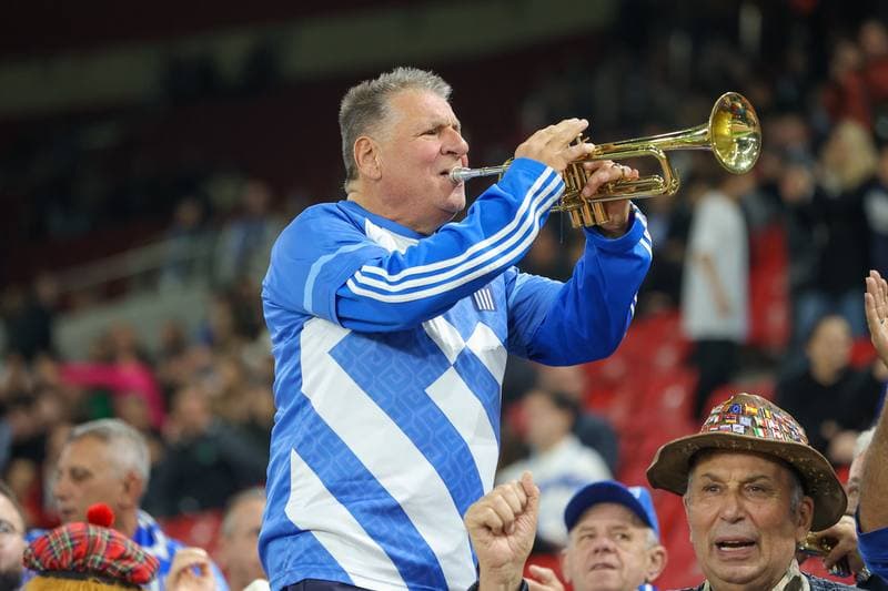 Football. 2026 FIFA World Cup Qualifiers. Greece - Scotland. 15.11.2025