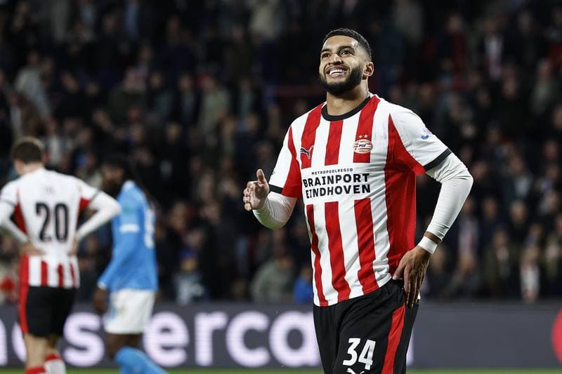 Football. UEFA Champions League. PSV Eindhoven - Napoli. 21.10.2025