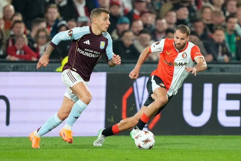 Football. Europa League. Feyenoord - Aston Villa. 02.10.2025