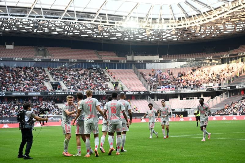 Football. Ligue 1 McDonald's. OGC Nice - Olympique Lyonnais. 18.10.2025