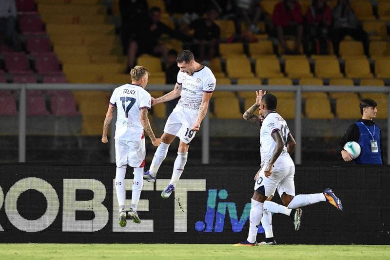 Football. Serie A. U.S. Lecce - Cagliari Calcio. 19.09.2025