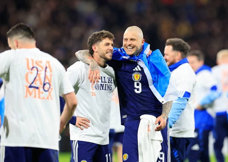 Football. 2026 FIFA World Cup Qualifiers. Scotland - Denmark. 18.11.2025
