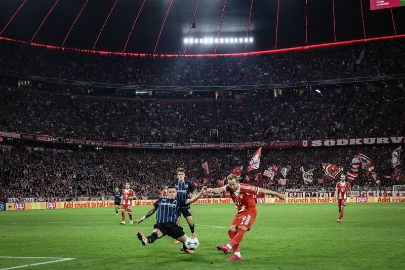 Football. UEFA Champions League. Bayern Munich - Club Brugge. 22.10.2025