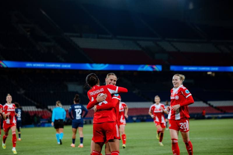 Football. UEFA Women's Champions League. Paris Saint-Germain - FC Bayern Munich. 16.03.2026