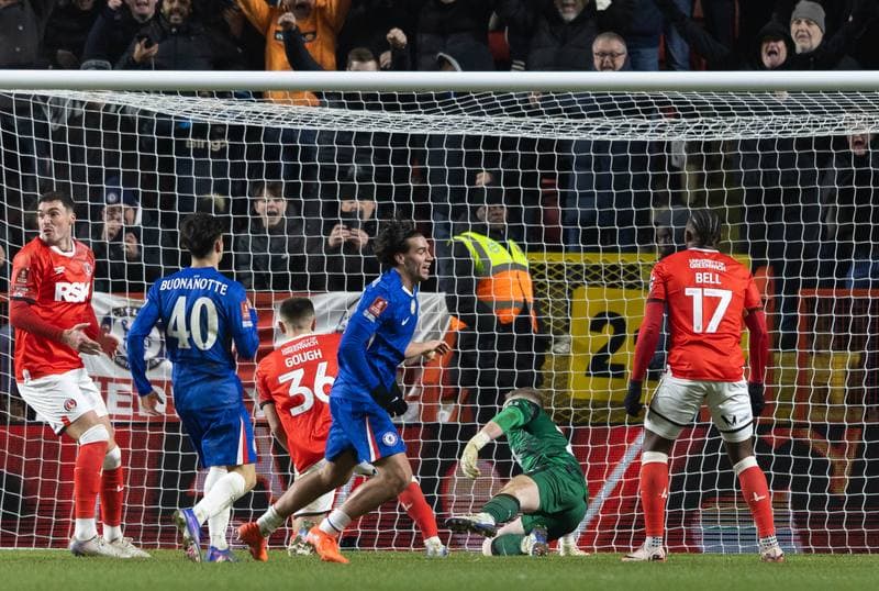 Football. Emirates FA Cup. Charlton Athletic - Chelsea. 10.01.2026