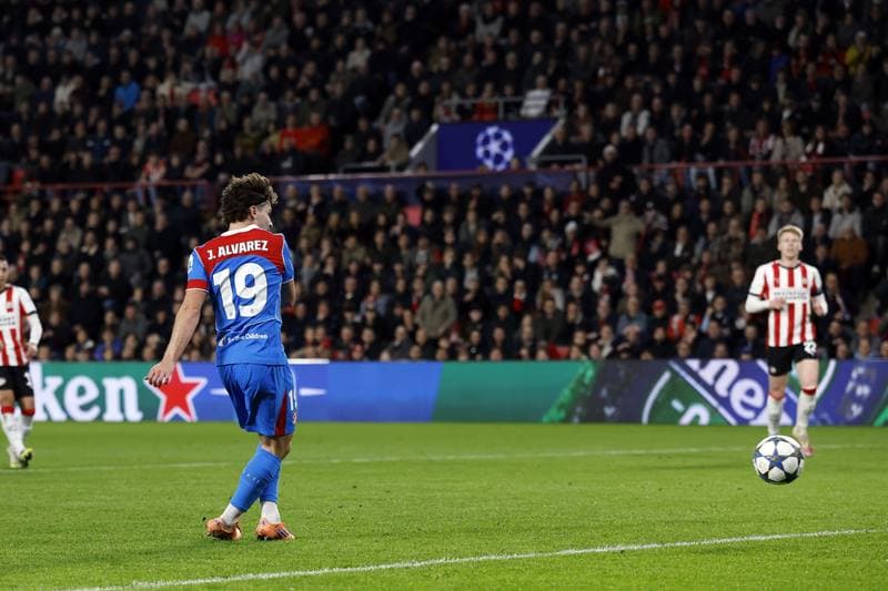 Football. UEFA Champions League. PSV Eindhoven - Atletico Madrid. 09.12.2025