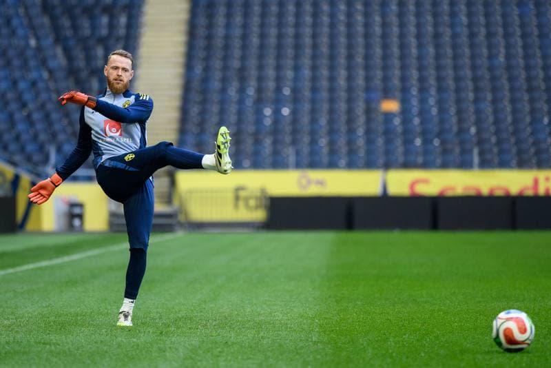 Football. Sweden. Training. 09.10.2025
