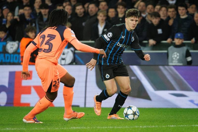Football. UEFA Champions League. Club Brugge - Barcelona. 05.11.2025
