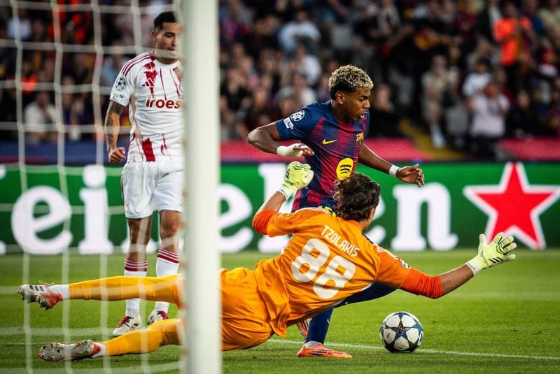 Football. UEFA Champions League. FC Barcelona - Olympiacos. 21.10.2025