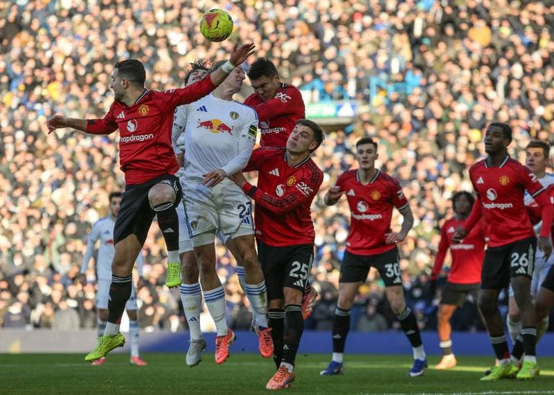 Football. Premier League. Leeds United - Manchester United. 04.01.2026