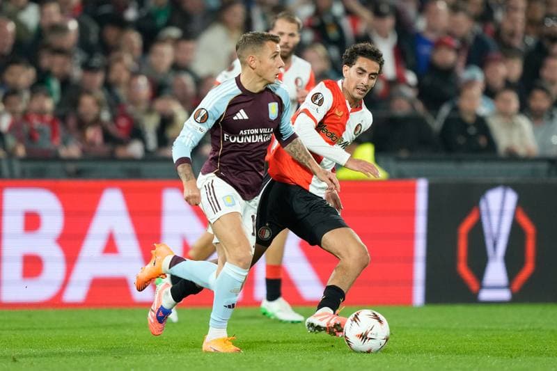 Football. Europa League. Feyenoord - Aston Villa. 02.10.2025