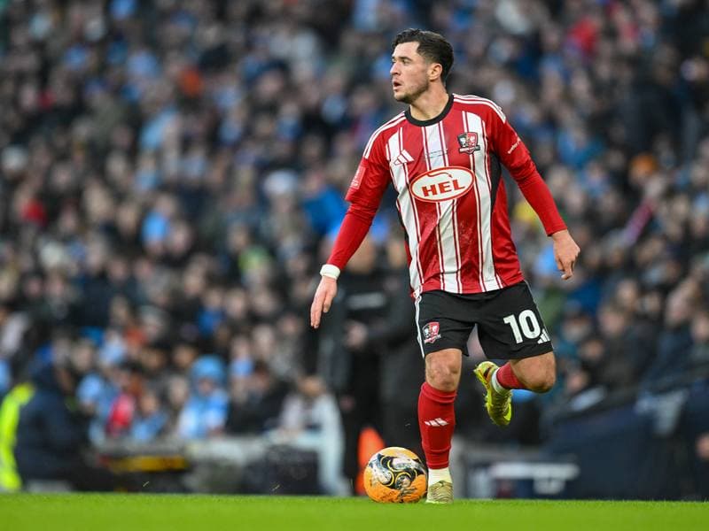 Football. Emirates FA Cup. Manchester City - Exeter City. 10.01.2026