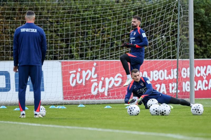 Football. Croatia. Training. 07.10.2025
