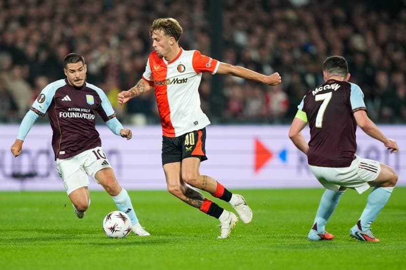 Football. Europa League. Feyenoord - Aston Villa. 02.10.2025