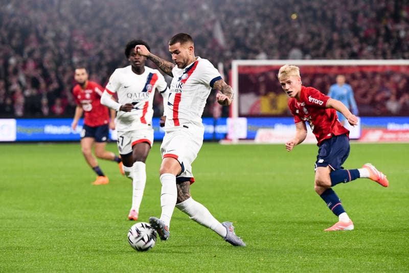 Football. Ligue 1. Lille OSC - Paris Saint-Germain. 05.10.2025