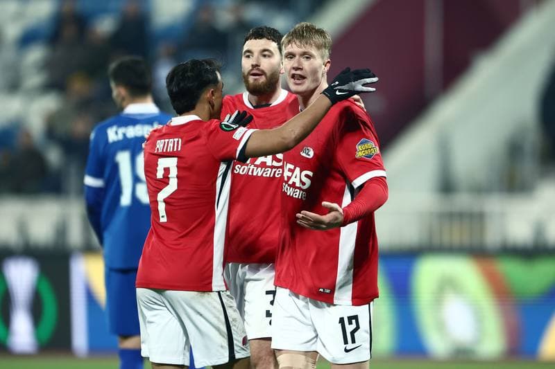 Football. UEFA Conference League. FC Drita - AZ Alkmaar. 11.12.2025