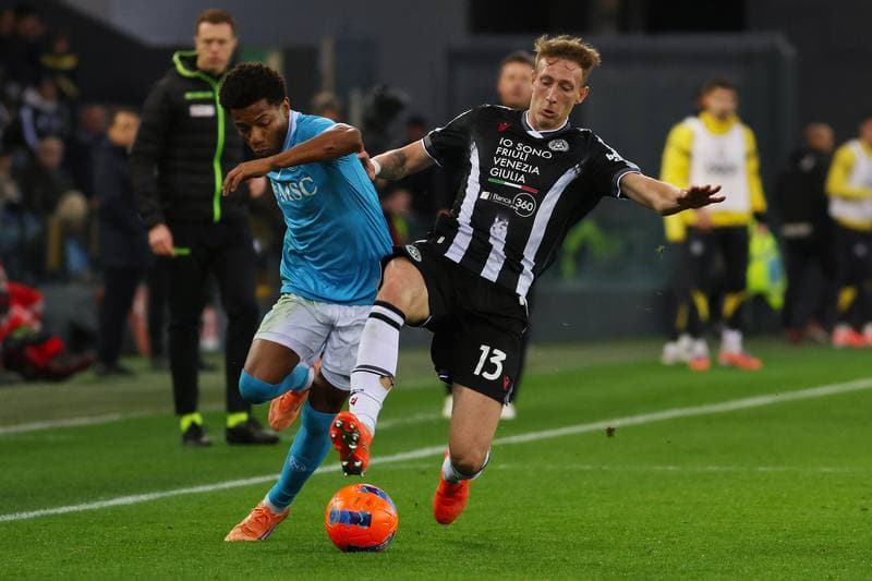 Football. Serie A. Udinese - Napoli. 14.12.2025