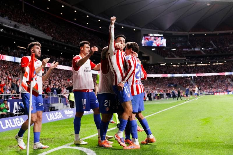 Football. La Liga. Atletico Madrid - Osasuna. 18.10.2025